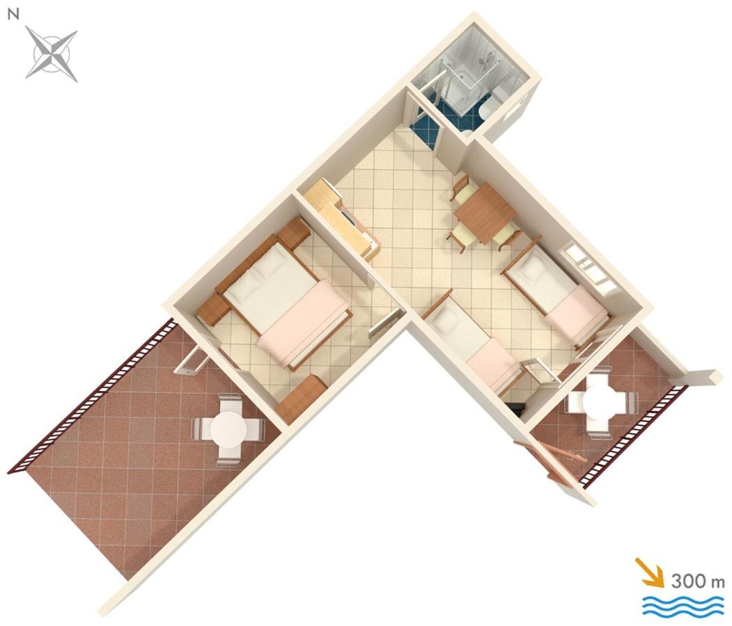 Apartments With A Parking Space Stanici, Omis - 2818 Tice Esterno foto